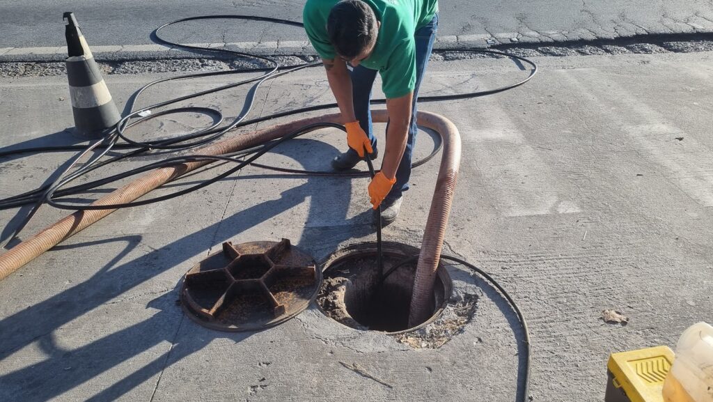 Desentupimento de esgota
