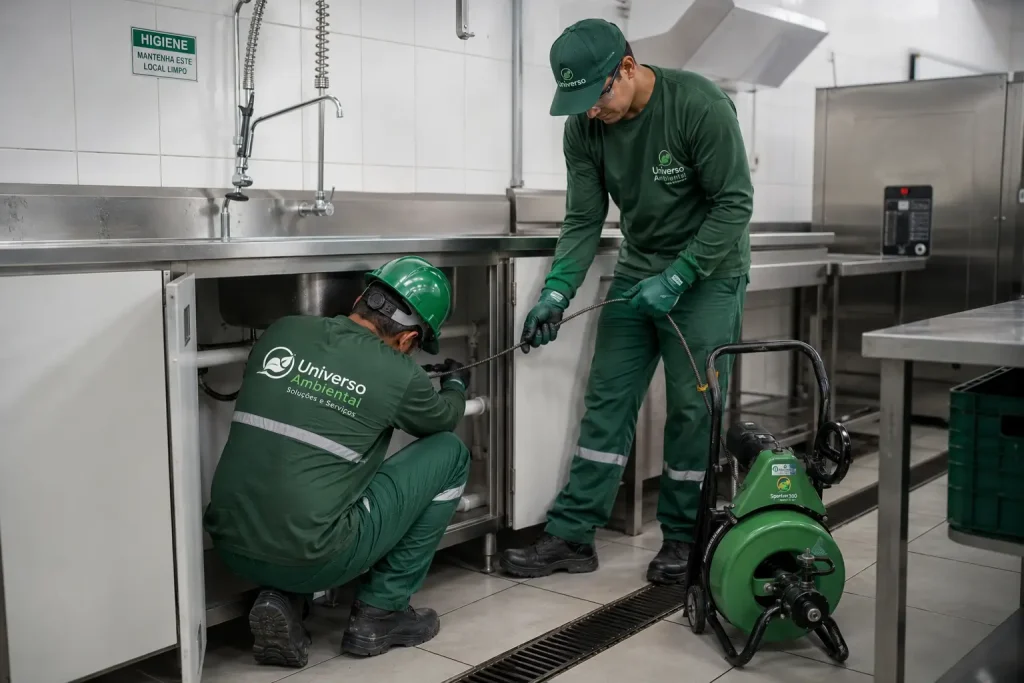 SERVIÇO DE DESENTUPIMENTO