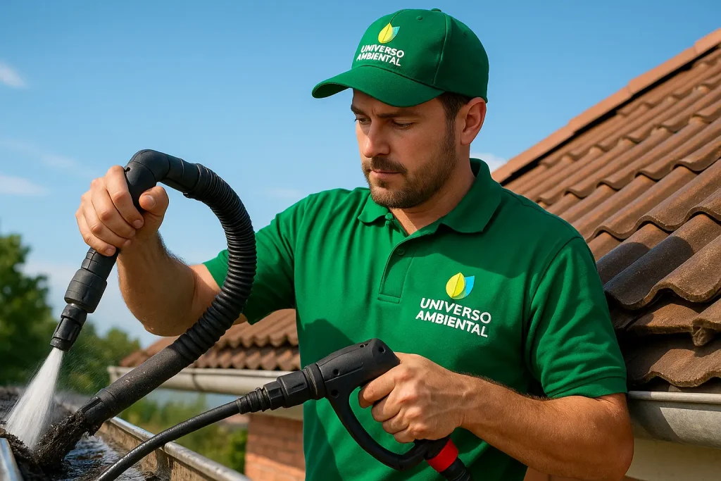 Desentupidora de Calhas em Osasco 24Hs | Universo Ambiental